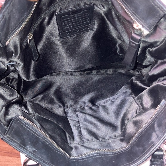 coach black leather bag - Picture 5 of 11
